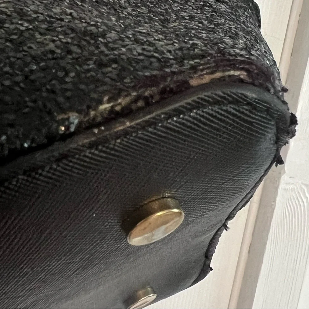 Kate Spade Leopard Print Tote with Black Accents - Picture 6 of 10